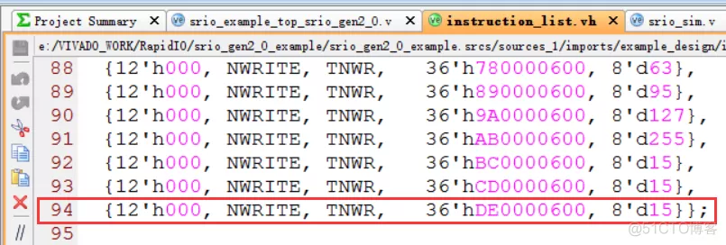 【SRIO】6、Xilinx RapidIO核仿真与包时序分析_数据_43